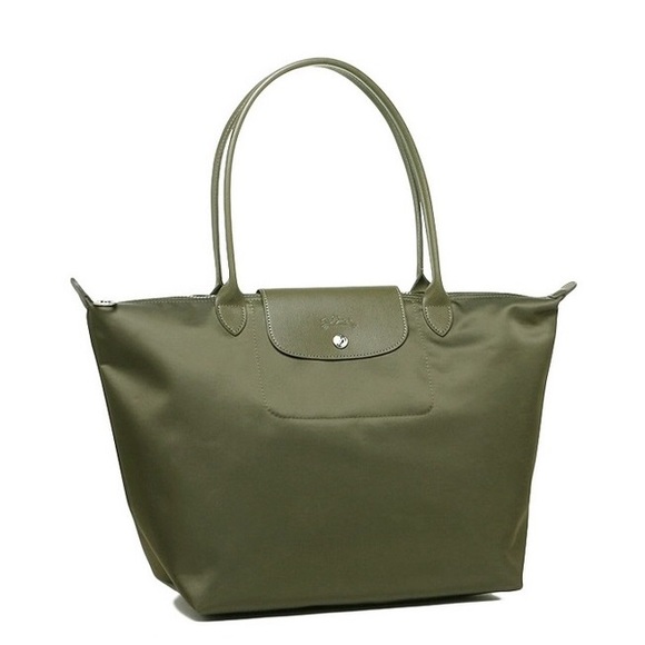 Longchamp Bags Longchamp Plantes Le Pliage Dark Green Poshmark